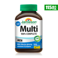 Jamieson 男士全效多種維他命 / 男性復合維生素多維 115 粒 （EXP 2027年) 