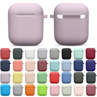 Case For Apple Airpods 1st 2nd generation Case earphones accessories wireless Bluetooth headset silicone Apple Air Pods 1 2 case