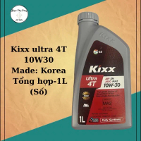 Nhớt Xe Máy Kixx Ultra 10W30 API SN 1L – Dùng Cho Xe Số, Bôi Trơn Và Bảo Vệ Động Cơ