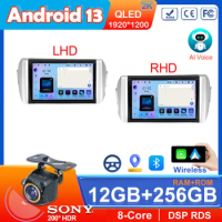 Car Android 13 For Toyota Innova 2 2015 - 2022 Stereo CarPlay Head Unit GPS Navigation Multimedia System 5G WIFI No 2din DVD BT