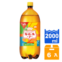 維他露P 活力微泡飲料2000ml(6入)/箱【康鄰超市】