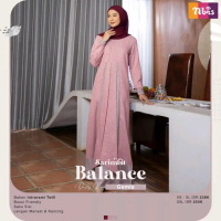 GAMIS NIBRAS BALANCE Ukuran XS-XXL