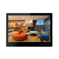 10 Inch Aluminium Rk3566 Android 11 Os In Muur Smart Home Poe Tablet