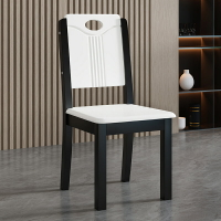 實木餐椅家用輕奢簡約木頭靠背餐桌椅子飯桌酒店餐廳商用凳子