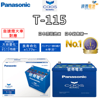 Panasonic 國際牌 T-115 怠速熄火電瓶(T110升級版 RX300 CX-5 2.2柴油車日本製造)