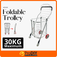 604 Shopping Cart Trolley Foldable Troli Shopping