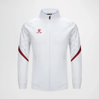 Kelme Football Training Knitted Jacket Qatar Series Men's 2024 Spring Sports Outdoor Running Fitness Windproof Coat