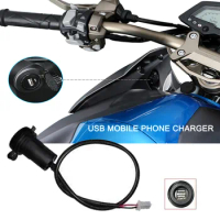 Motorcycle Multifunctional Dual USB Mobile Phone Charger Adapter Motorcycle Accessories For ZONTES 310X 310R 310T 310V ZT310