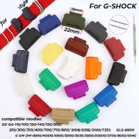 Colorful PC Adapter for Casio G-SHOCK DW6900 5600 GA110 Clear TPU Watchband Strap Connectors GSHOCK DIY Converter 16mm-22mm