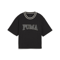 【PUMA官方旗艦】基本系列Puma Squad圖樣短袖T恤 女性 67790301