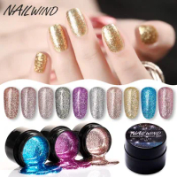 NAILWIND Nail Gel Painting Glitter Diamond Gel Nail Varnish Hybrid Semi Permanent Base Top Manicure Art Gel Nails