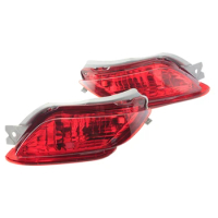 1Pair Car Rear Bumper Fog Light Parking Warning Reflector Taillights for Toyota VIOS NCP93