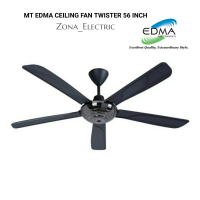 MT EDMA CEILING FAN TWISTER 56 INCH REMOTE CONTROL AC MOTOR