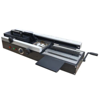 Semi automatic desktop A3 A4 perfect book binding machine wireless hot melt glue binding machine 40a for books