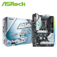 For ASRock Z690 Steel Legend WiFi 6E Original Desktop For Intel Z690 DDR4 Motherboard LGA 1700 i7/i5/i3 board Mainboard