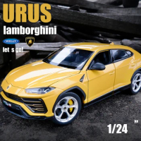 WELLY 1:24 Lamborghini Bison URUS SUV Alloy Car Diecasts &amp; Toy Vehicles Car Model Miniature Scale Model Car Toy For Children