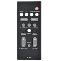 VAF764 for Yamaha Sound BAR Speaker Remote Control for ATS-1080 ATS1080 YAS108 Drop Shipping
