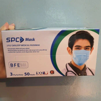 masker medis SPC /3ply earloop medical face mask isi 50