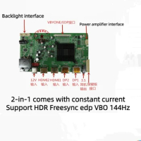 4K Driver Board LCD HD Display Motherboard HDR Freesync Edp VBO 2K 144Hz DIY