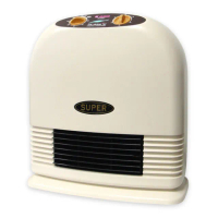 【嘉麗寶】定時型陶瓷電暖器(SN-869T)