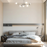 Libra magic bean Bauhaus chandelier living room dining room very simple master bedroom room light