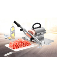 Household Lamb Slicer Meat Slicer Commercial Fat Meat Brush Meat Roll Machine Lamb Roll