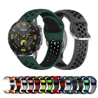 For Huawei Watch GT 4 46mm Strap 20mm 22mm Silicone Band Sport Bracelet For Huawei GT 2 Pro/Runner 2E/GT 2 GT 3 42mm/Buds Watch