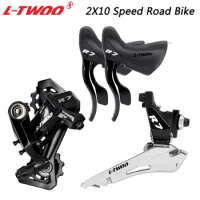 LTWOO R7 2X10 Speed Road Bike Shift Lever Front Rear Derailleur Groupset Compatible Shimano Original Bicycle Parts
