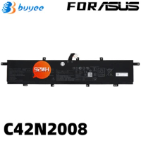 New Genuine C42N2008 Laptop Battery For ASUS Zenbook Pro Duo OLED UX582ZM UX582HM UX582HS UX582LR Series Notebook 15.48V 92WH