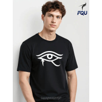 FQU Eye Of Horus Illuminati Symbol T-shirt Street Style Premium gifts for Family Men's T-Shirt Kaos 