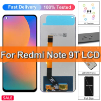 Original For Xiaomi Redmi Note 9T LCD Display Touch Screen Digitizer Assembly Replacement For Redmi Note 9 5G M2007J22C Display