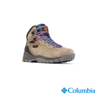 Columbia 哥倫比亞官方旗艦 女款-NEWTON RIDGE™防潑高筒登山鞋-沙漠棕(UBL82610SH/HF)