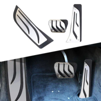Car Pedals Trim Fit For BMW 1 3 Series F20 F21 F30 F31 GT 320i 328i Accessories Foot Accelerator Gas Fuel Brake Rest Pad Cover