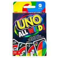 『高雄龐奇桌遊』 UNO All Wild 全萬用卡牌遊戲卡 正版桌上遊戲專賣店