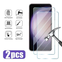 2PCS Tempered Glass for Samsung Galaxy A12 A73 A53 A33 A13 S21 S20 FE 5G A52 Protective Glass for Samsung S23 S22 Plus M31 A24