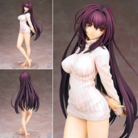 FGO 25cm Night Fate Figure Anime Night Fate Grand Order Scathach Sexy Girl PVC Action Figure Collection Figures Model Toy