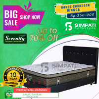 Springbed elite serenity uk 200x200 pocket latex matras only