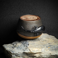 【QUALY】鯨鯊手工陶瓷杯 180ml(茶杯、咖啡杯)