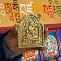 【代造佛像】中號釋迦牟尼佛 造型2 西藏傳統手工擦擦泥土雕塑像