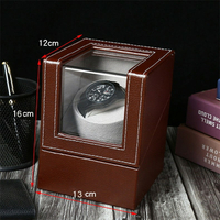 靜音上鍊盒全自動搖錶器機械錶自動上鍊盒轉錶盒搖錶器廠家直銷電動馬達盒1位自動搖表器轉表器歐式全自動機械表手表