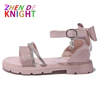 Girls' Sandals Summer 2023 New Baby Girls' Roman Sandals Soft Sole Fashion Children's Princess Shoes