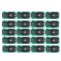 DS1302 DS1302 Module Real Time Clock Module Multifunction Module Without CR2032 Battery Timing Electronic Components 20Pcs/Set