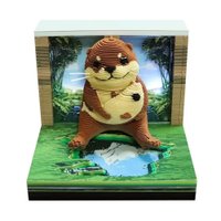 Gift Carving Pad Art Christmas Calendar 2026 Desk Calendar 3D Tear-away Calendar Paper Memo