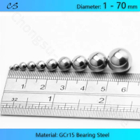 Bearing Steel Ball Dia 1 1.5 2 2.5 3 3.5 4 4.5 5 5.5 - 70mm Solid Precision Balls Catapult Slingshot Hunting Bcycles Bearings