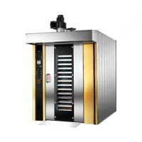 Rotary Bakery Oven 16 Trays 32 Trays Best Selling Rotating Bakery Oven 40KW Electric Rotary Oven