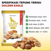 Tepung Golden Eagle 1kg / tepung terigu protein tinggi