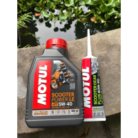 [Mã SKAMLSC2450 giảm 10% đơn 100K] COMBO NHỚT MOTUL SCOOTER POWER LE 5W40 800ML + NHỚT HỘP SỐ 【Đang 