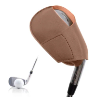 Golf Iron Head Cover Leather Golf Club Cover Iron Protective Headcover WithIron Covers For Right-handed Golf Irons Part