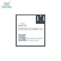 ESP32 2.4G Wifi Wireless Module COJXU ESP32-c3-mini-1U 20dBm IEEE802.11b/g/n UART I/O IPEX3 Antenna Power Consumption Module