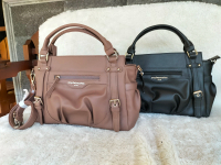 Sophie Martin Paris Tas Jinjing Selempang Jardnite Brownn Black Premium Besar Original Shoulder Bag